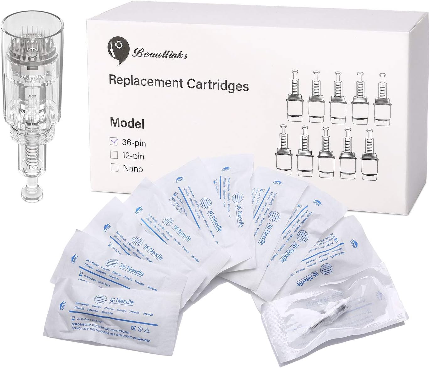 Agujas estériles para microneedling Agujas estériles para microneedling
